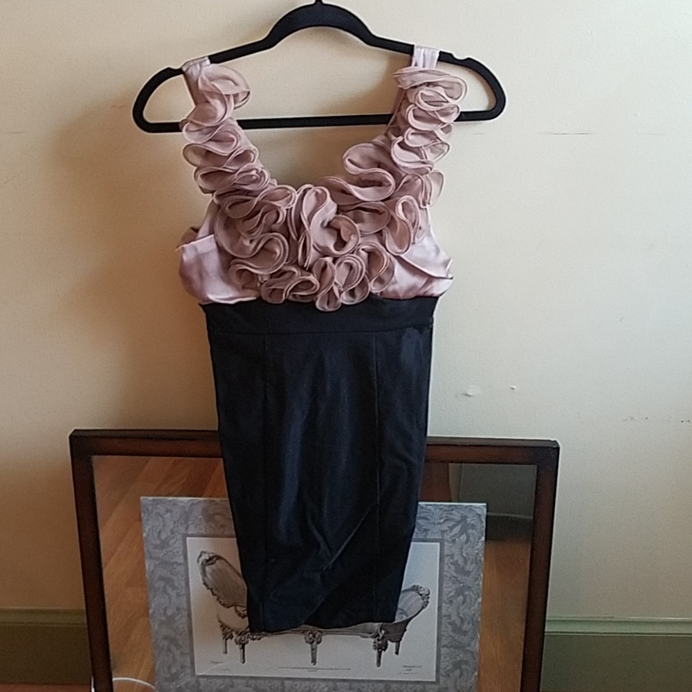 Black and tan dress